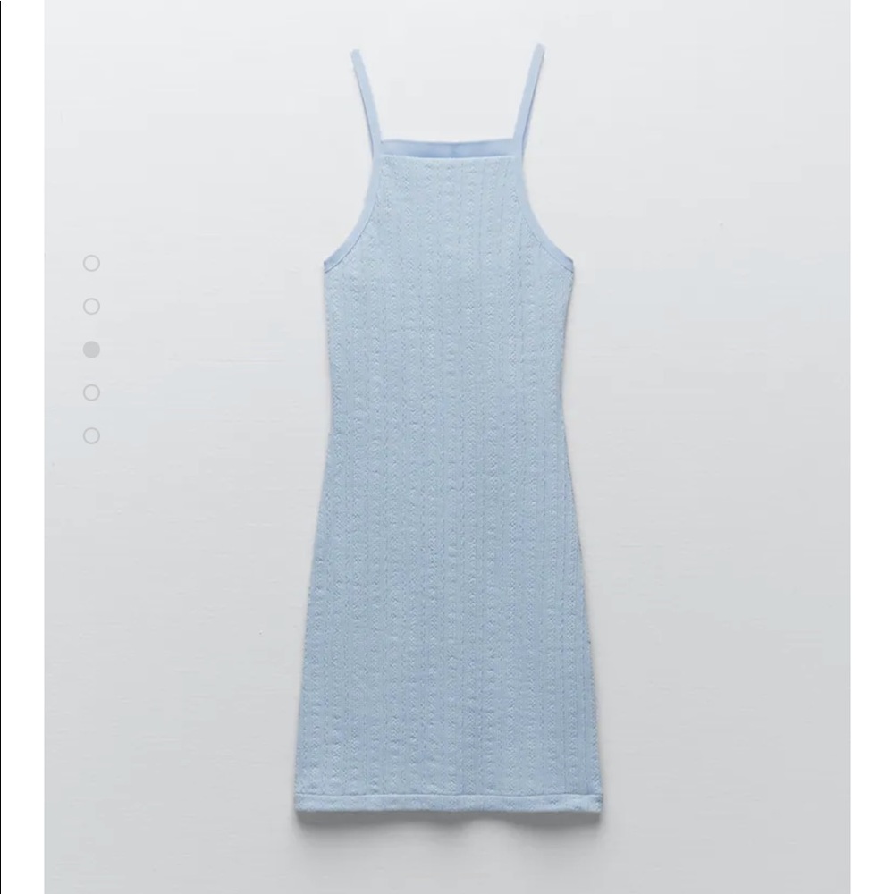 ZARA cableknit weave dress